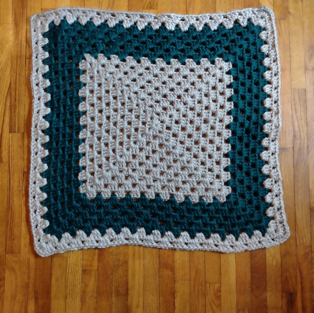 Handmade Throw 25"x25"